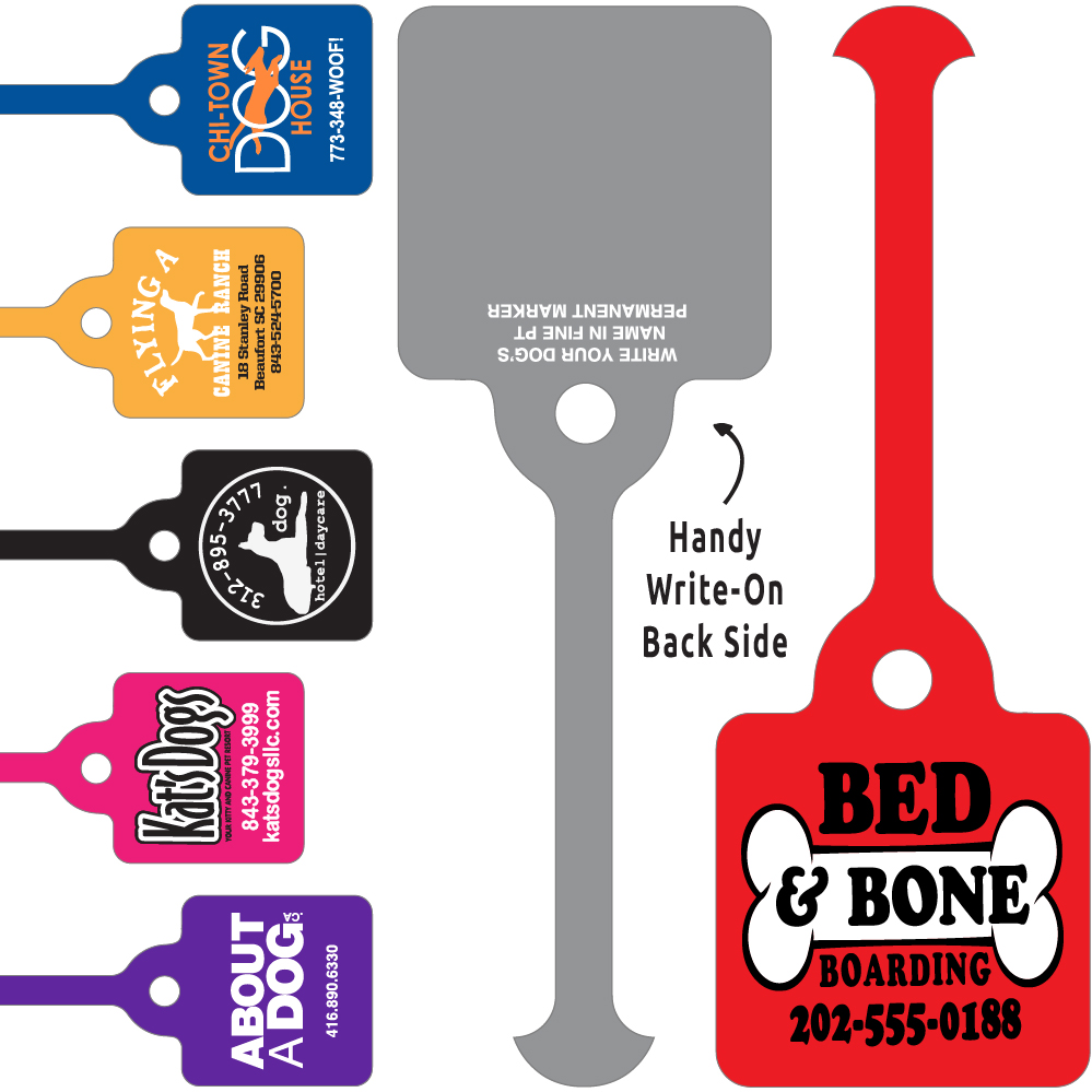 Tag-Its Leash/Collar Tags - Square 