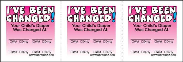 "Ive Been Changed" Stickers - Pack of 200 
