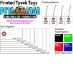 Printed Tyvek Tags (PolyArt Substitute) - Box of 1000 - HT-Printed Tyvek Tags-PT1